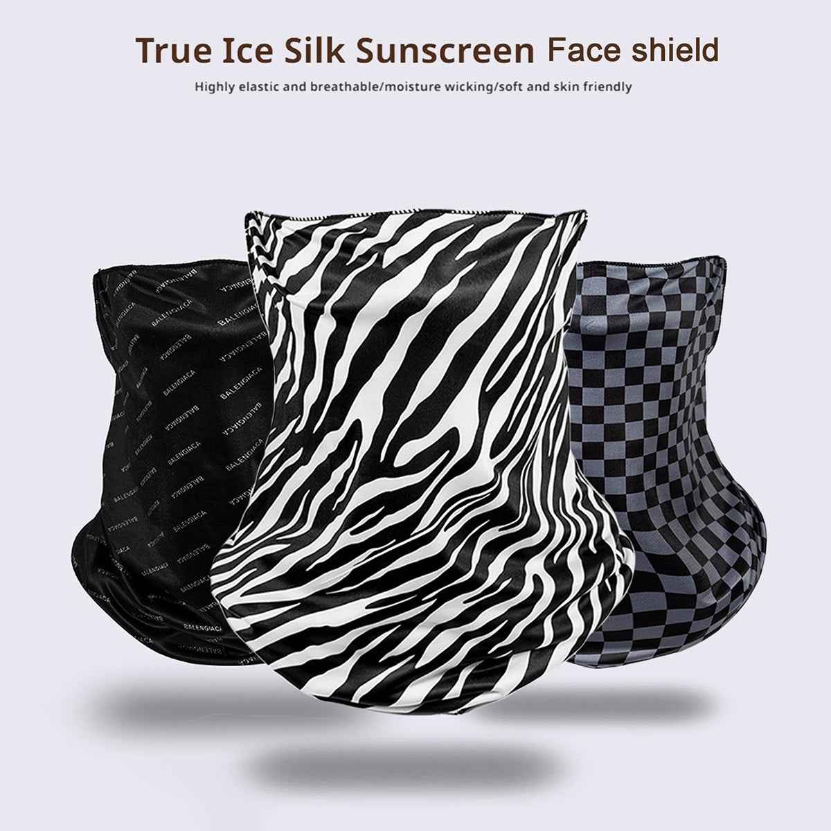 Ice Silk Ear-mounted Sun-proof Sports Breathable Scarf