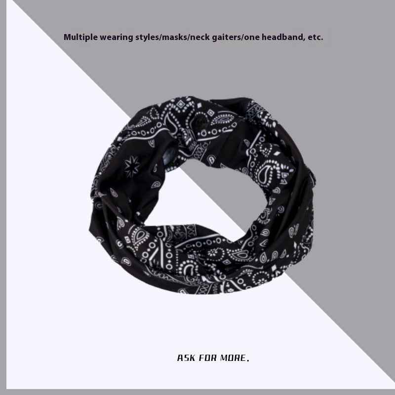 Ice Silk Ear-mounted Sun-proof Sports Breathable Scarf
