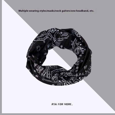 Ice Silk Ear-mounted Sun-proof Sports Breathable Scarf