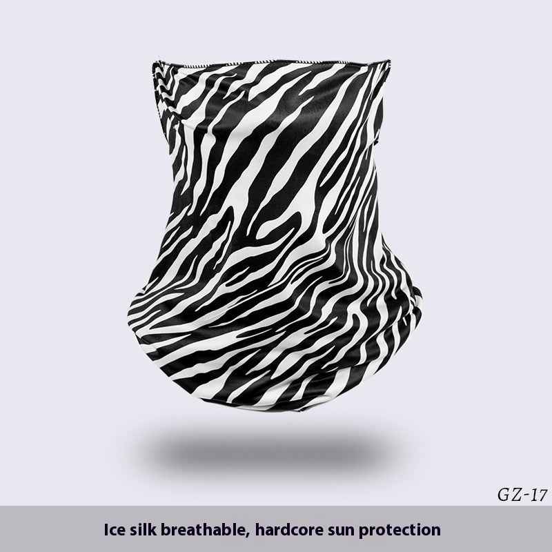 Ice Silk Ear-mounted Sun-proof Sports Breathable Scarf