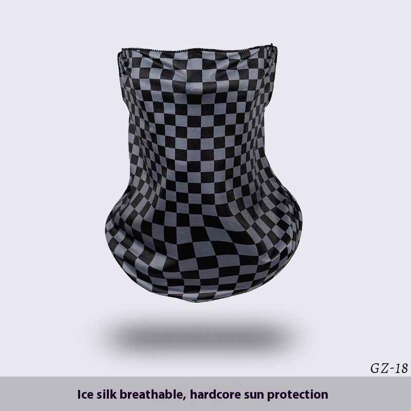 Ice Silk Ear-mounted Sun-proof Sports Breathable Scarf