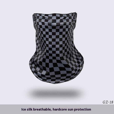 Ice Silk Ear-mounted Sun-proof Sports Breathable Scarf