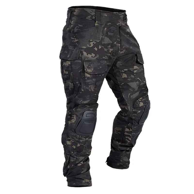 Men's Climbing Camping Camouflage Cargo Pants