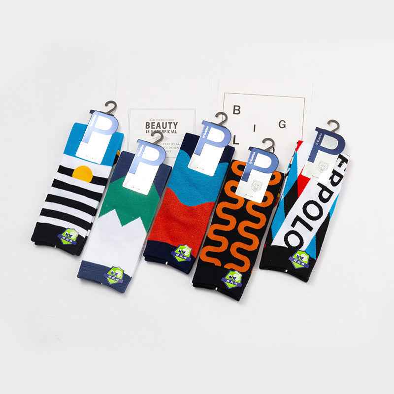 Short Tube Pure Cotton Men's Socks Cartoon Original Unisex