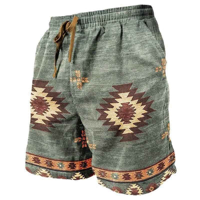 3D Printed Breathable Soft Casual Loose Shorts Men