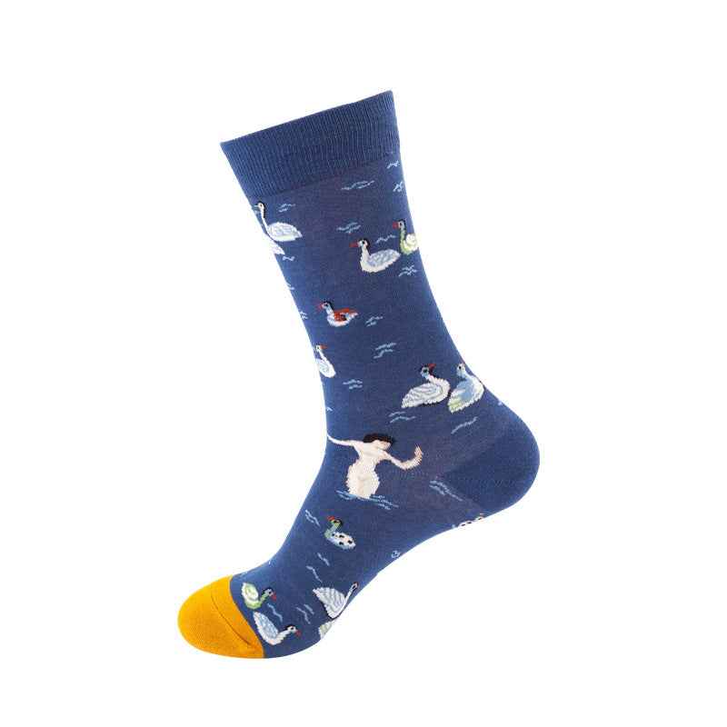 European and American street trend socks skateboard