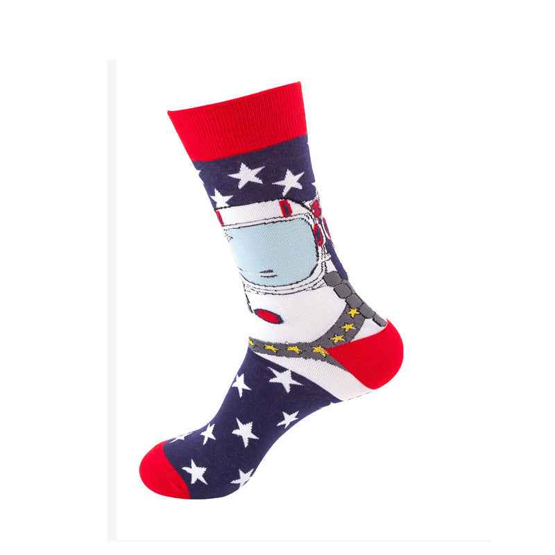 European and American street trend socks skateboard