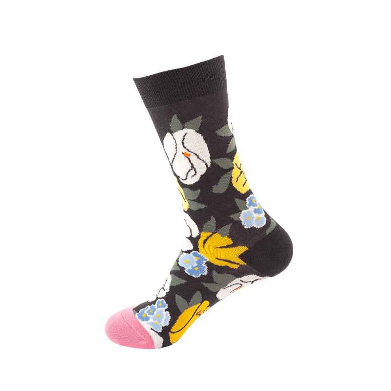 European and American street trend socks skateboard