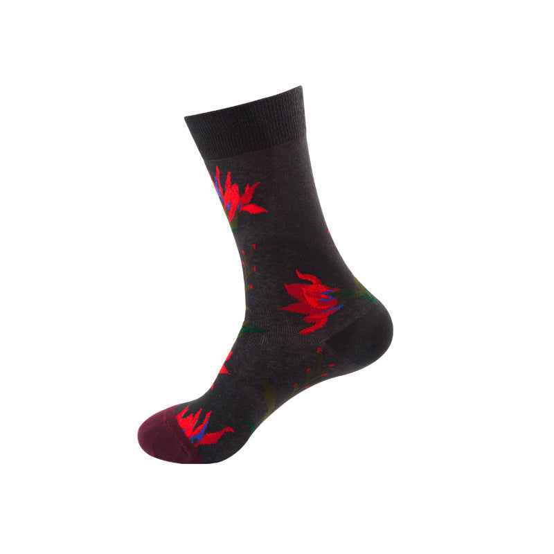 European and American street trend socks skateboard