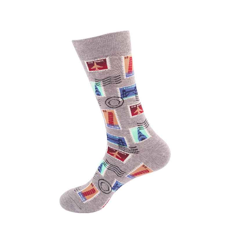 European and American street trend socks skateboard