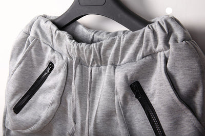 Men's low waist zipper casual harem pants SHOPPORA