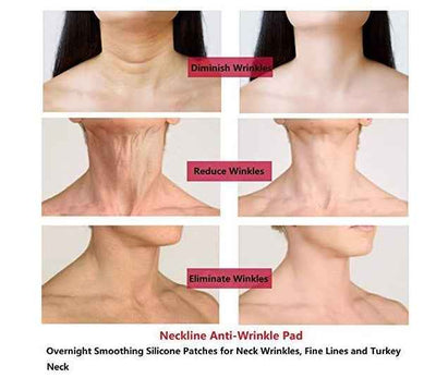 Anti-Wrinkle Silicone Neck Pad