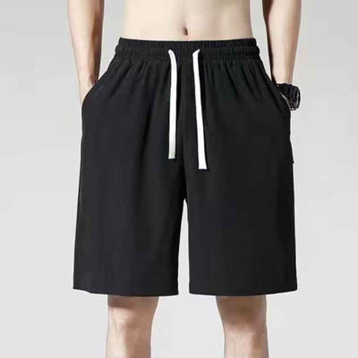 Cropped Pants Men's Thin Loose Large Size Sports Shorts