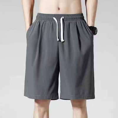 Cropped Pants Men's Thin Loose Large Size Sports Shorts
