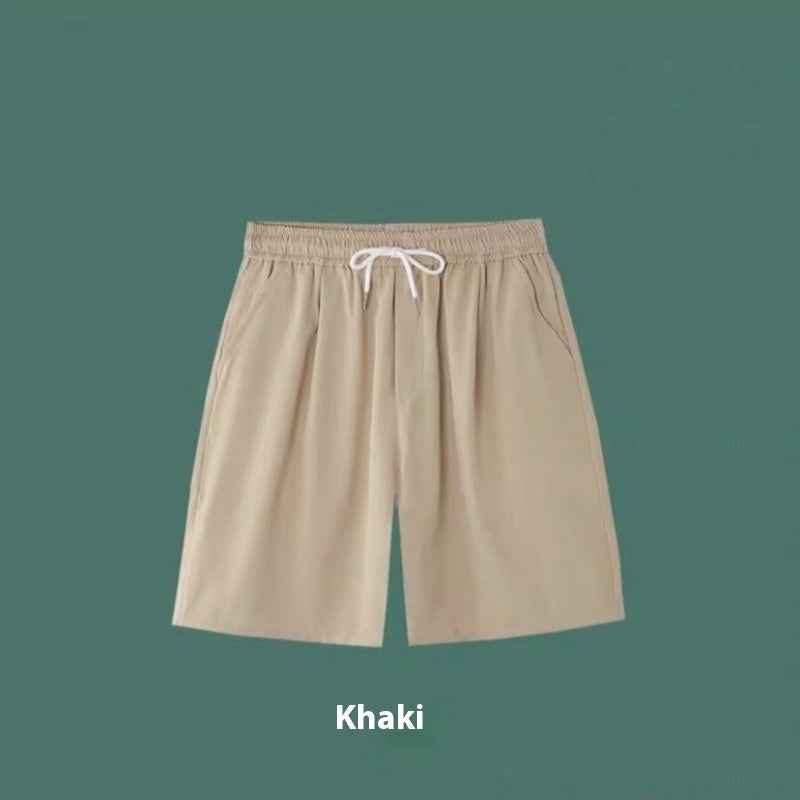 Cropped Pants Men's Thin Loose Large Size Sports Shorts