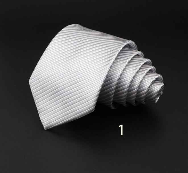 Men's Striped British Gentleman Polyester Fiber Tie