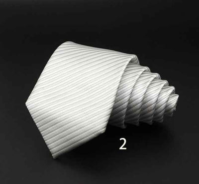 Men's Striped British Gentleman Polyester Fiber Tie