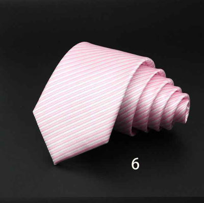 Men's Striped British Gentleman Polyester Fiber Tie