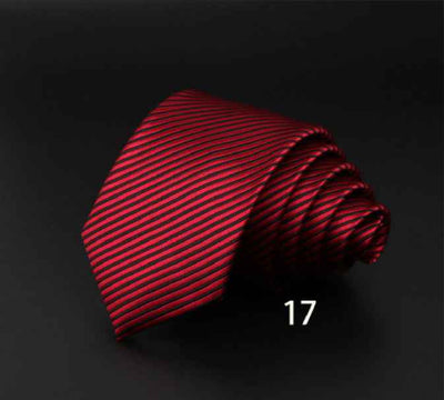 Men's Striped British Gentleman Polyester Fiber Tie