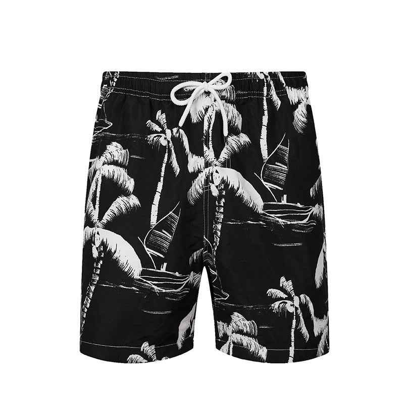 Fashion Printed Cross-border Plus Size Loose Casual Shorts