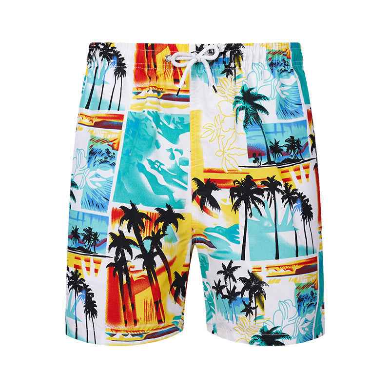 Fashion Printed Cross-border Plus Size Loose Casual Shorts