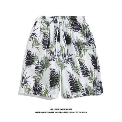 Fashion Printed Cross-border Plus Size Loose Casual Shorts