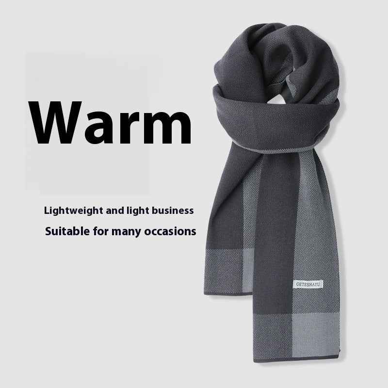Scarf Winter Men's Outdoor Windproof Neck Protection