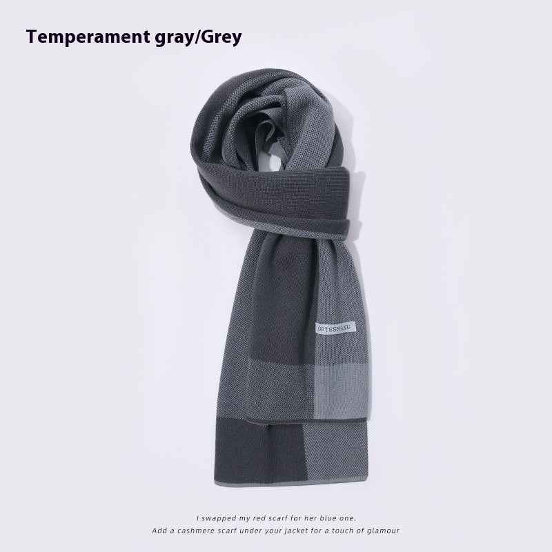 Scarf Winter Men's Outdoor Windproof Neck Protection