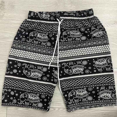 Outdoor Beach Elephant Pants Casual Shorts