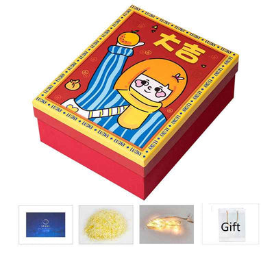 Christmas gift box ins wind Wedding Candy Box New Year gift box packaging box birthday gift box empty box