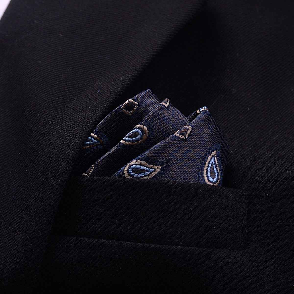Men's Formal Dress Accessories Business Casual Printing Pocket Square