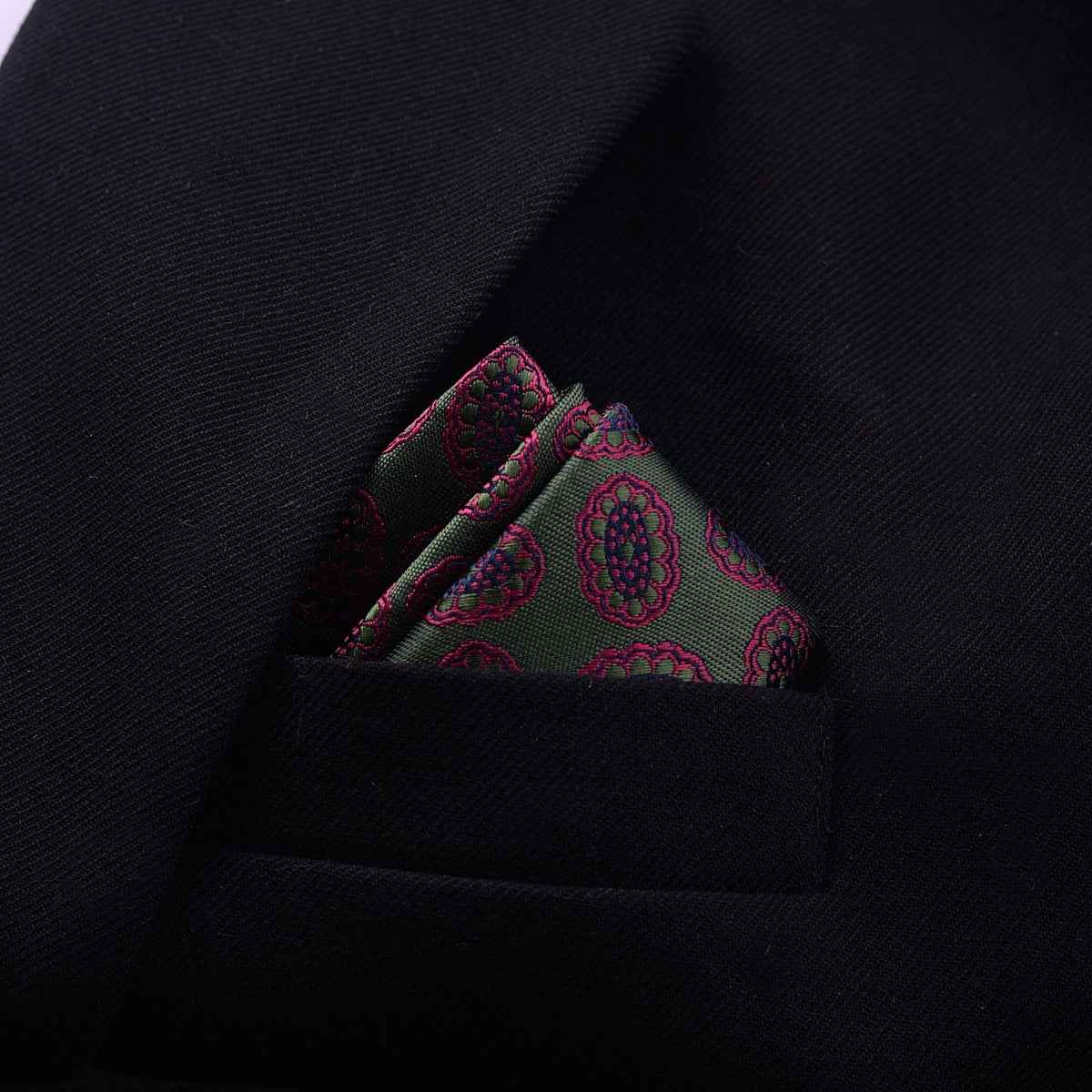 Men's Formal Dress Accessories Business Casual Printing Pocket Square