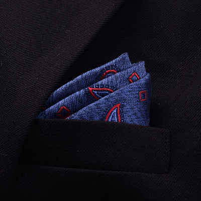 Men's Formal Dress Accessories Business Casual Printing Pocket Square