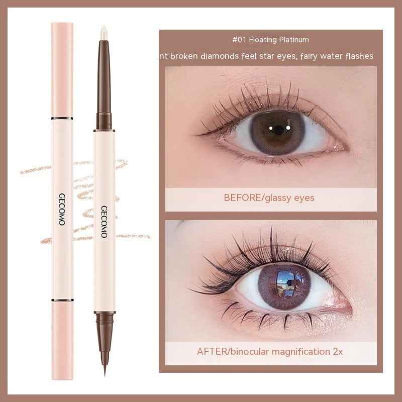 Three-dimensional Star Eyes Double-headed Eye Shadow Pen Makeup