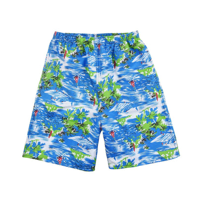 Fashion Men's Casual Printed Five-point Swimming Trunks