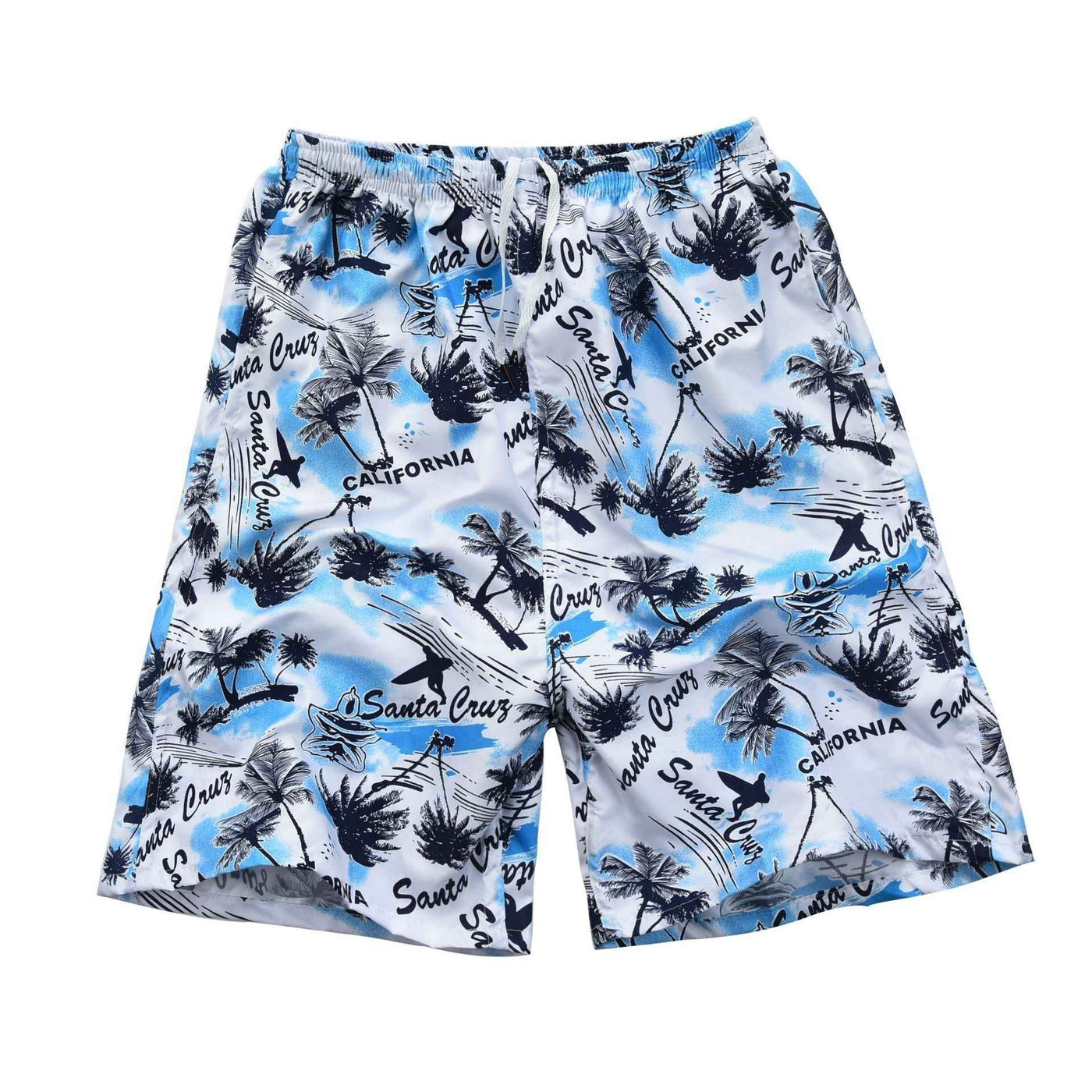 Fashion Men's Casual Printed Five-point Swimming Trunks