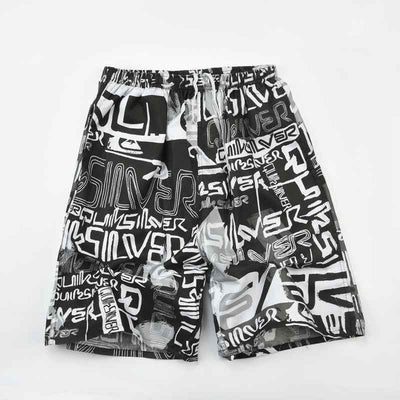 Fashion Men's Casual Printed Five-point Swimming Trunks