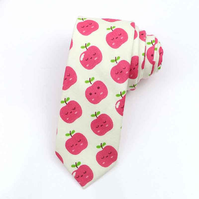 Korean Style Narrow Men's Clothing Cotton Tie