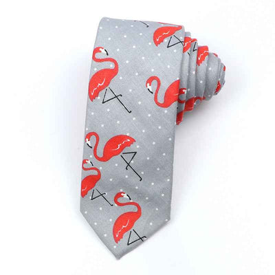 Korean Style Narrow Men's Clothing Cotton Tie