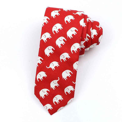Korean Style Narrow Men's Clothing Cotton Tie
