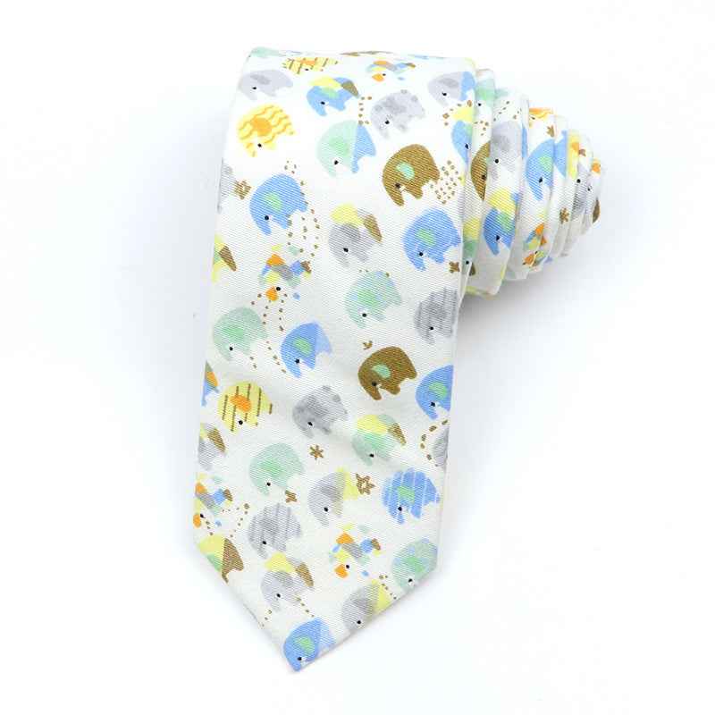 Korean Style Narrow Men's Clothing Cotton Tie