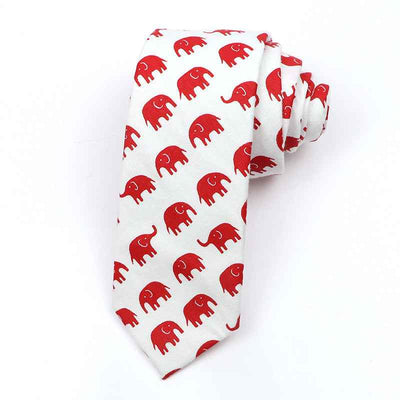 Korean Style Narrow Men's Clothing Cotton Tie