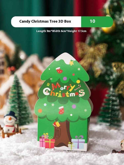 Christmas Gift Packaging Basket Candy Snack Packaging Gift Box