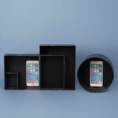 Festival Gift Box Rectangular Packing Box Marble Simple Business Gift Box