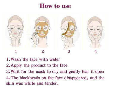 Gold Mask Black Mask