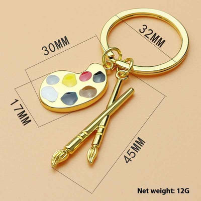 Little Creative Gifts Palette Keychain