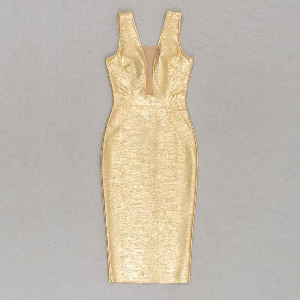 Women's Long Dress With Suspenders Elegant Hepburn Style Off-the-shoulder Elegant