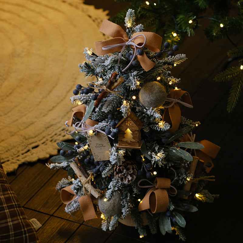 Desktop With Lights Diy Decoration Ins Decoration New Christmas