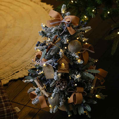 Desktop With Lights Diy Decoration Ins Decoration New Christmas