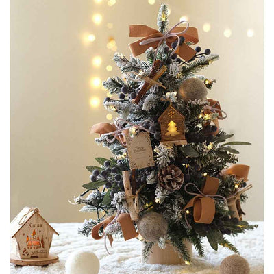 Desktop With Lights Diy Decoration Ins Decoration New Christmas